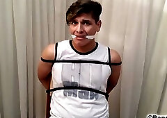 Several brazilian guys bound and gagged from Bondageman now available here in XVideos. Enjoy
