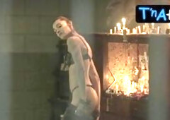 Ana Rujas Thong,  Underwear Scene  in In The Mud