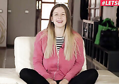 HERLIMIT - Big Boobed Tart Stella Cox Gets Double penetration'd By Two Fat Ebony Cocks