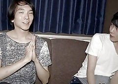 Skinny asian twink gets railed