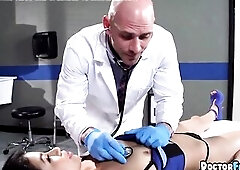 Small Latin Chick gets a Gyno Exam