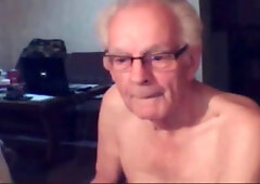 Bare elderly boys
