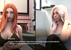 Let's dive into this visual novel with some big-boobed mom action