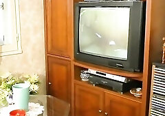 Female sexy gal in outdoor is giving oral pleasure, riding large weenie and pumped by her boyfriend in doggy style whilst that babe is screaming in en