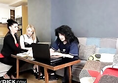 Smallest schlong dude wild sex in a job interview