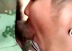 thai man BJ & cum swallow outside (in mouth - 1'32'')