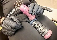 Cock ring cum, german, massive loads
