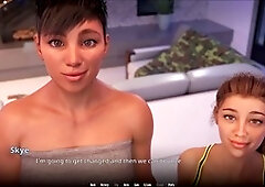 Hot blonde, big boobs