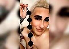 #SexShopSaturday anal balls teaser