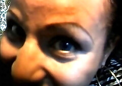 Amateur brunette in socks down for hardcore sex