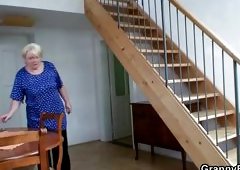 Granny Went Shopping And Now She Needs Cock