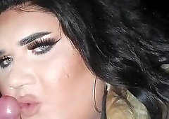 Drag sucks Stranger in Car full version