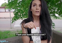 Lexi Dona Shows Off Her Member for a Sum of Money