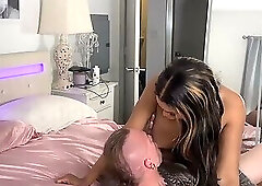 Trans Barbie Takes Deep Dick & Cum Glazed