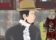 A noble count brings his soldiers to teach the bride princess a political lesson