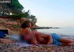 Infidelity Day - I Cheat On My Husband On The Beach By Fucking With A Stranger