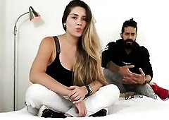 Exact episode of Sara Golden-haired's training and 1st interview at our offices. Undoubtedly one of the superlatively good Colombian porn actress