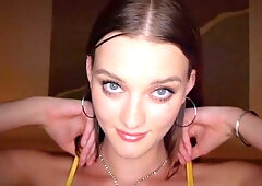 TushyRaw.com - Tight & innocent brunette oil getting facial