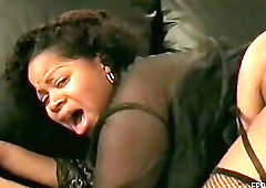 Ebony Brunette Gets Her Ass Nailed In Hardcore Scene
