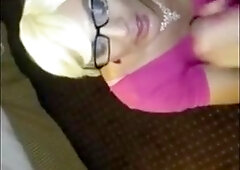 Leila Big Black Cock Slut Shemale TS Gets Cum Blasted