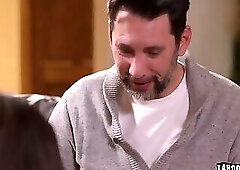 Aria Sloane wants to get a pet so she act as a pet herself for a week