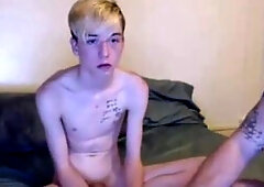 Youngster, muscle couple, gay