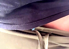 Indeed Puny Cock Pissing Outside