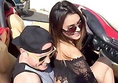 Shy Latina Josie Jagger gets picked up at the store while hunting for adult DVDs and makes a mess