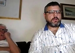 Mature gay couple from Germany enjoying each other's company