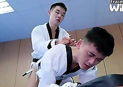 Taekwondo Training Boy