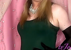 Joanie - Forest Green Dress