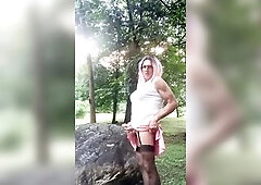 jerking in the park another time