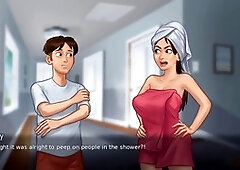 Stepmom and x x, caartoon sex