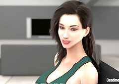 Swimming pool tease, bootie, wank