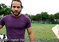 Butt fucked latino sucks dick for cash