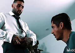 Rocky Vallarta And Tony D Angelo In Mans Ass On Tonys Mind All Day Long