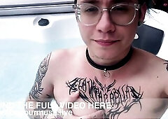 Exposed Sexy Tubbing In The Morning