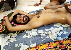 Voluptuous Indian beauty rides her lover in passionate rough sex on a marble floor