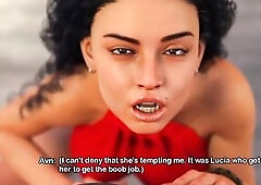 My Bimbo Fantasy - Large Booty Latin chick Tries To Tempt Me By Giving Me The Sloppiest Fellatio EVER