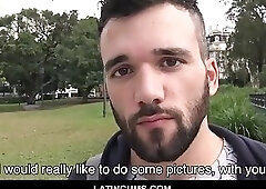 Straight Latino Boy Paid Money Fuck From Gay Producer POV