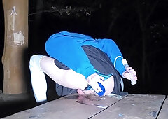 Getting a Filthy Knotting Internal cumshot From a Werewolf in the Forest~