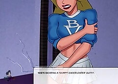 Big boobs anime babe Purity Sin brings the heat as a teen titan in her wild justice adventure