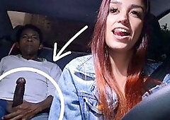 App driver caught passenger masturbating in the back seat!