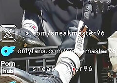 Hard Master In Master Gives A Hard Ff Session Asian Twink Fisting Pussy Sneakers Stinky Feet Tn Tns Smelly Socks
