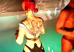 Sandbox, playing porn games, open world game