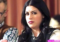 Jack Rusty and Calvin fucks with this sexy babe Gal Ritchie