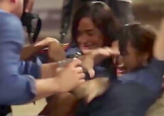 Filipina Policewomen Taken