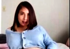 Pregnant belly slut JOI tease