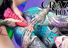 Illuz Has A Strapon To Use On Anuskatzz