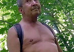 Strip down for a walk in the woods